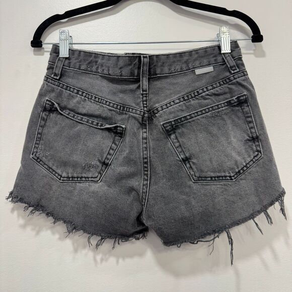 Boyish‎ Womens Cody Shorts 26 Faded Gray Cutoff Jeans Denim Octopussy - Picture 2 of 7